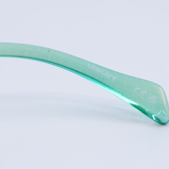 Versace Kids VK3012 5530 Eyeglasses Transparent 47mm Gradient Orange Round Frame - Picture 10 of 11